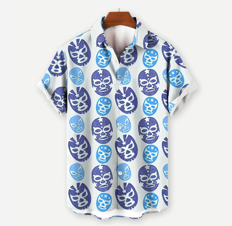 Summer Printed Hawaiian Shirt