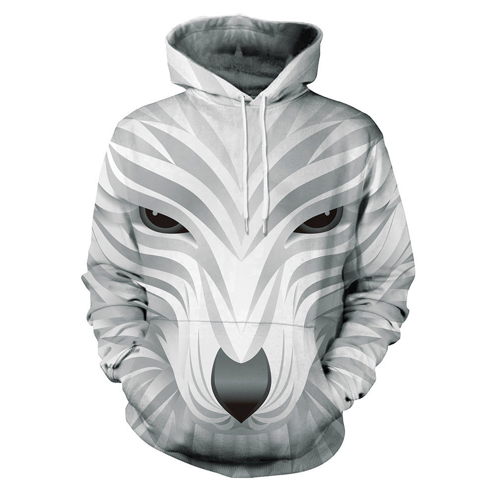 Colorful 3D Digital Print Sweatshirt