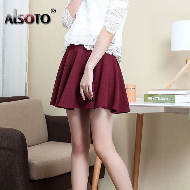 Fashion Skirts Womens High Waist