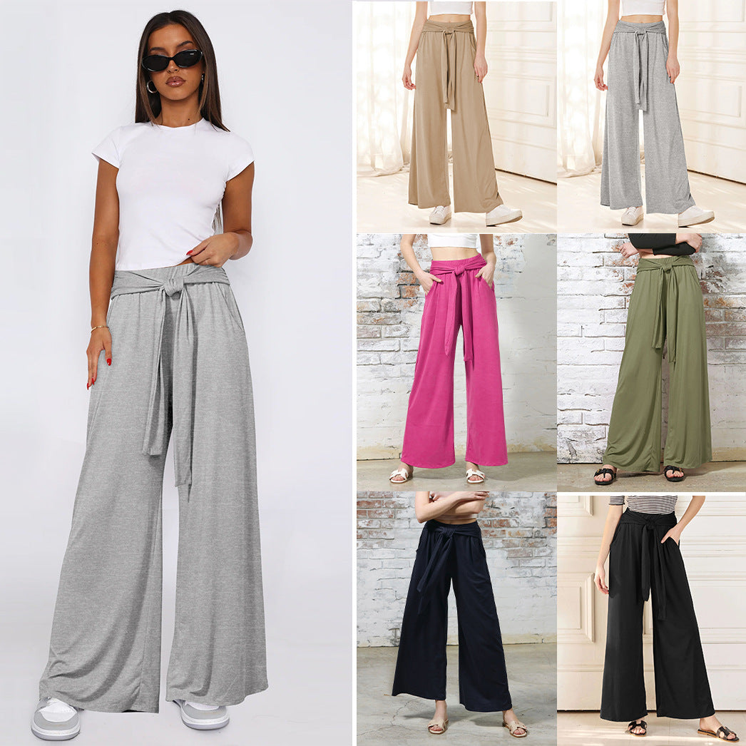 Women's Solid Color Pants