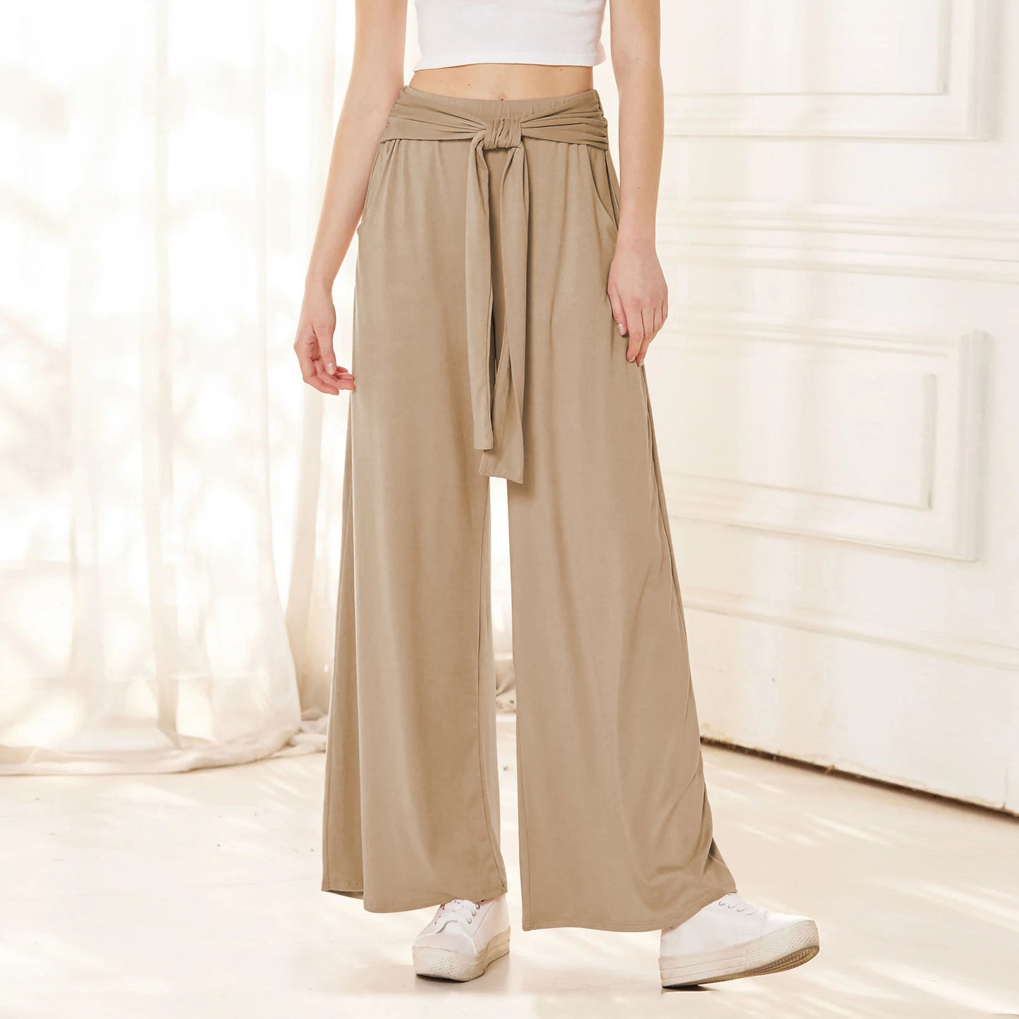 Women's Solid Color Pants