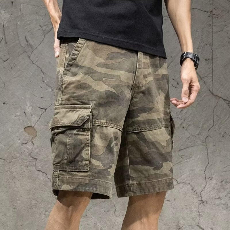 Summer Casual Camouflage Shorts