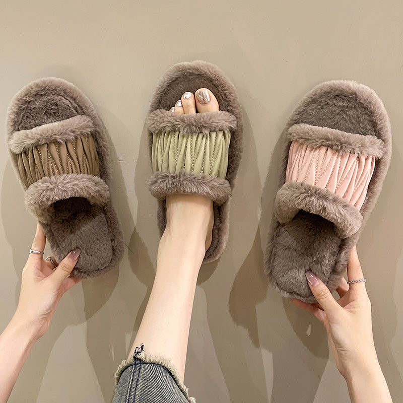 Leather Slippers For Women