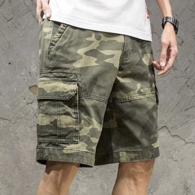 Summer Casual Camouflage Shorts