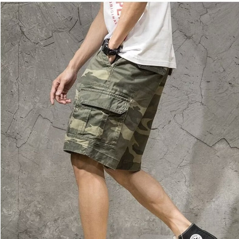 Summer Casual Camouflage Shorts