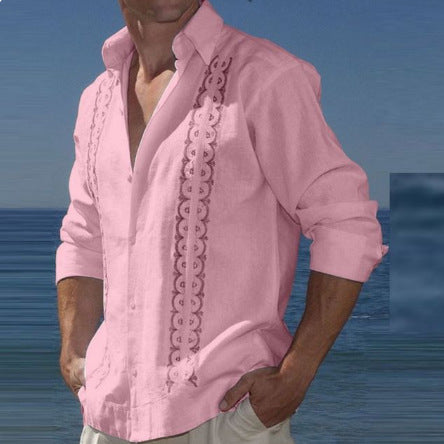 Seaside Beach Print Shirt