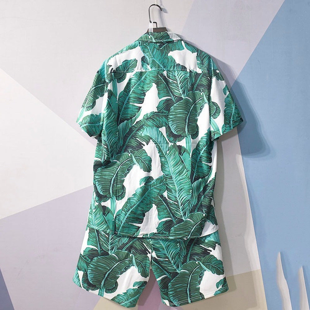 Summer Men's Short Sleeve Shirt