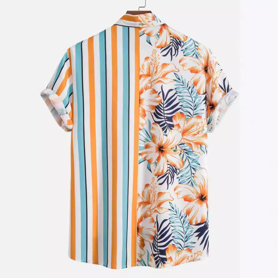 Men's Short Sleeve Beach Suit