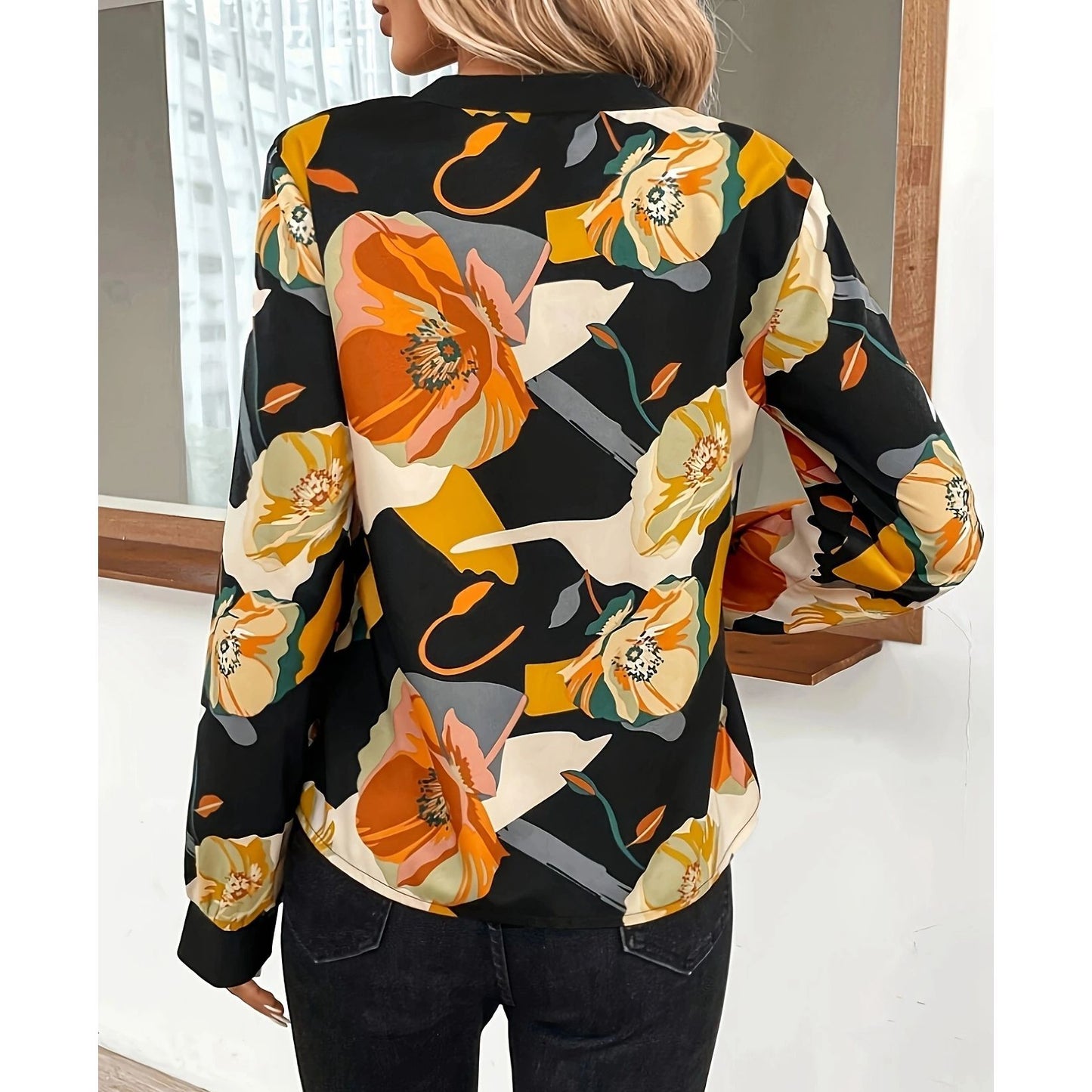 Printed Elegant Shirt For Women