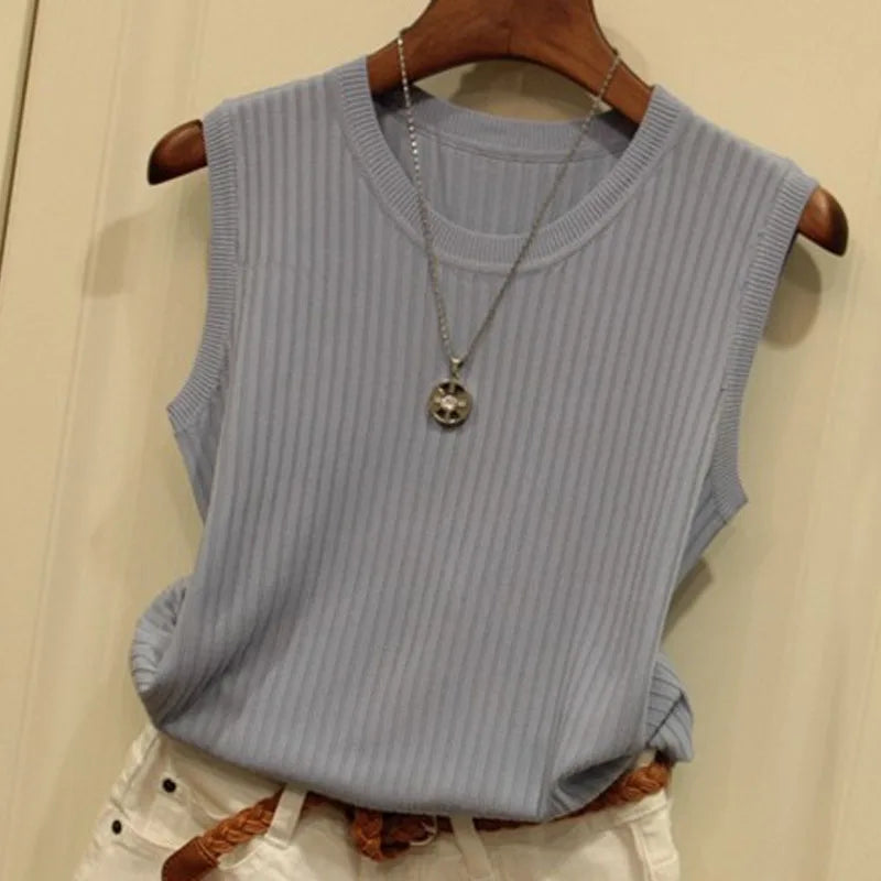 Women's Summer New Fashion Knitted Vests