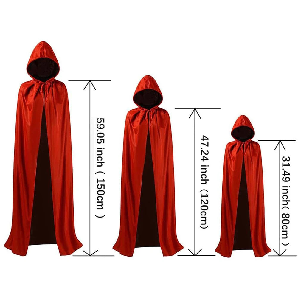 Halloween Red Cape Costume