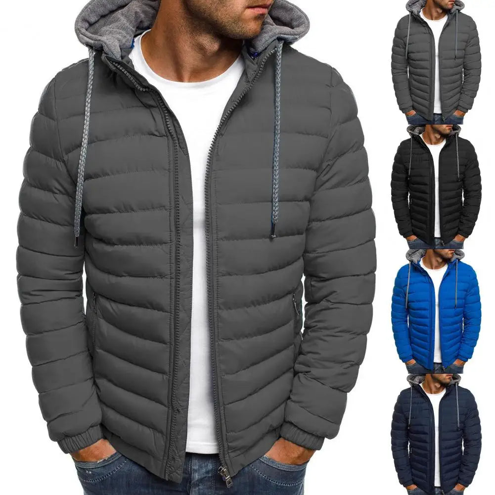 New Oversize Men Warm Jacket