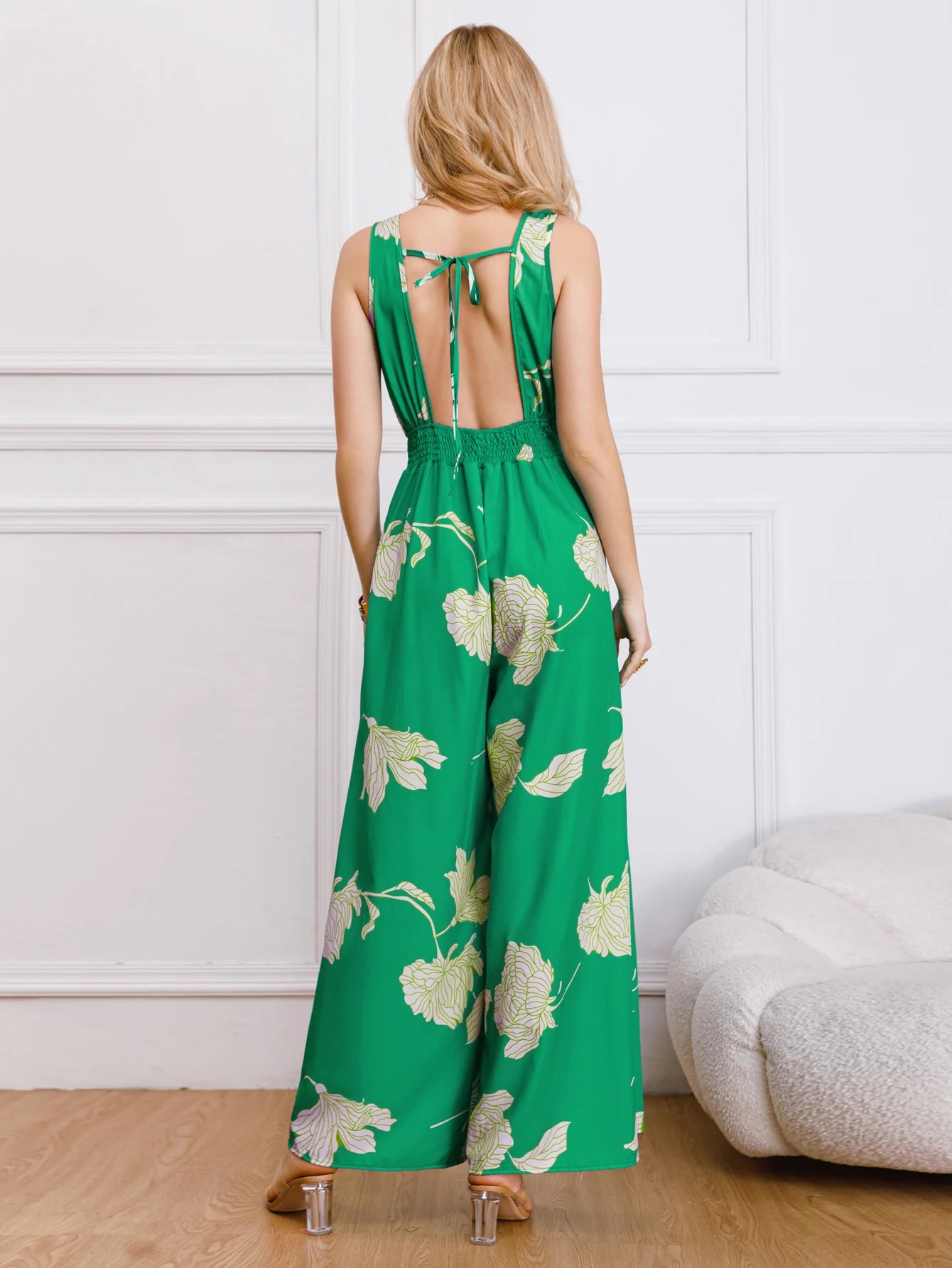 Fashion Elegant Printed Jumpsuit