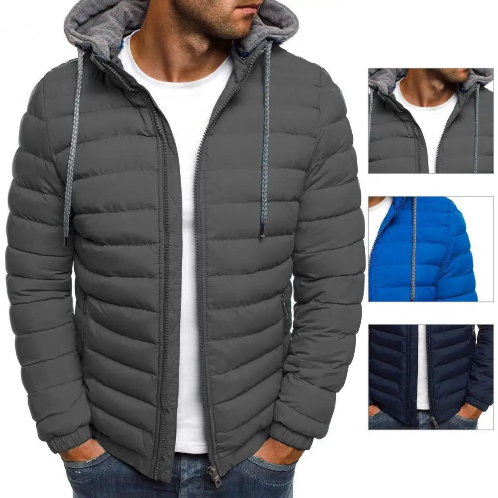 New Oversize Men Warm Jacket