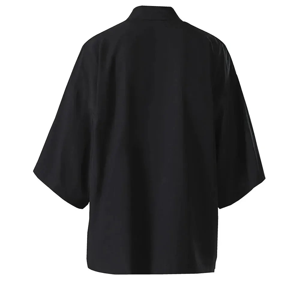 Camisas de kimono japonesas para hombre