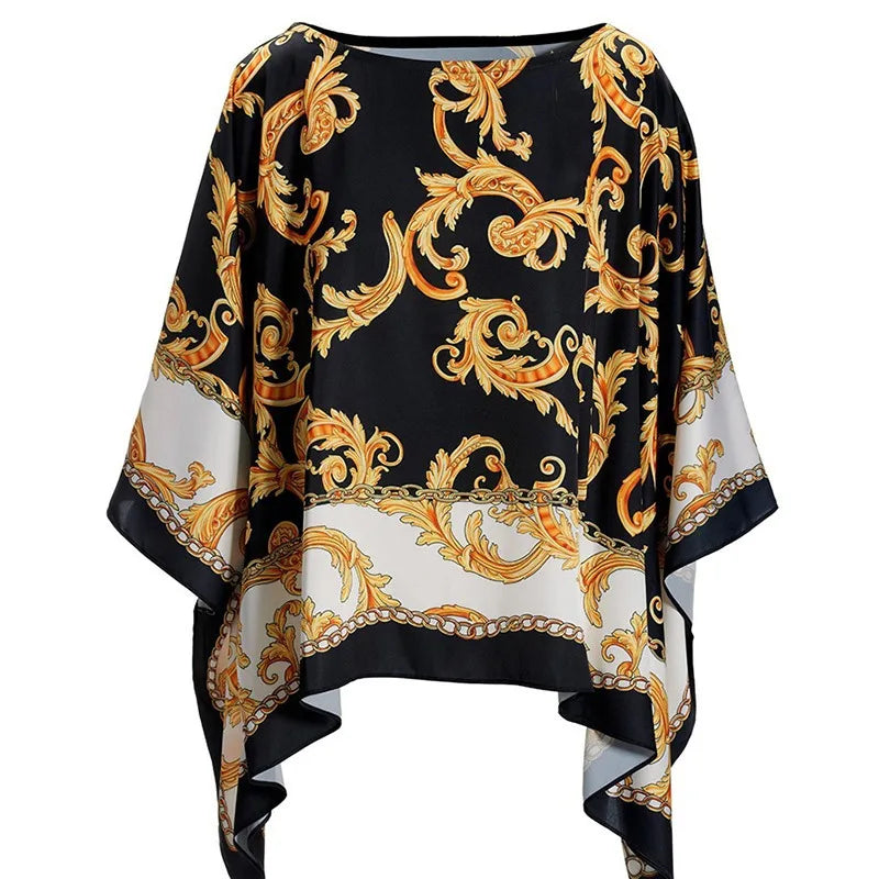 Women Print Round Neck Full Sleeve Top