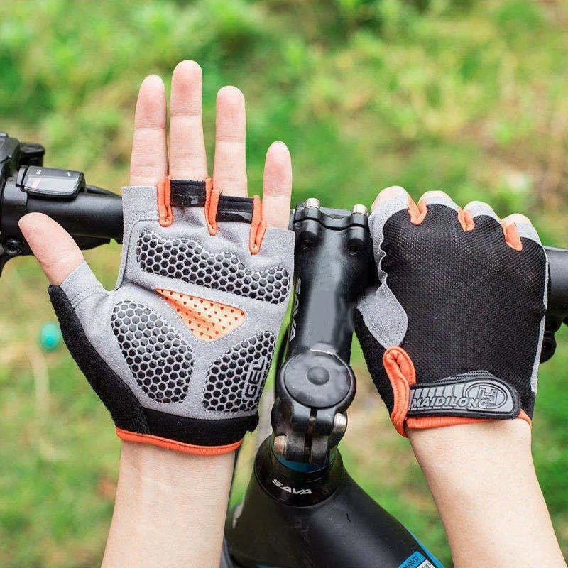 Men Cycling/Bicycle Anti-Slip Gloves