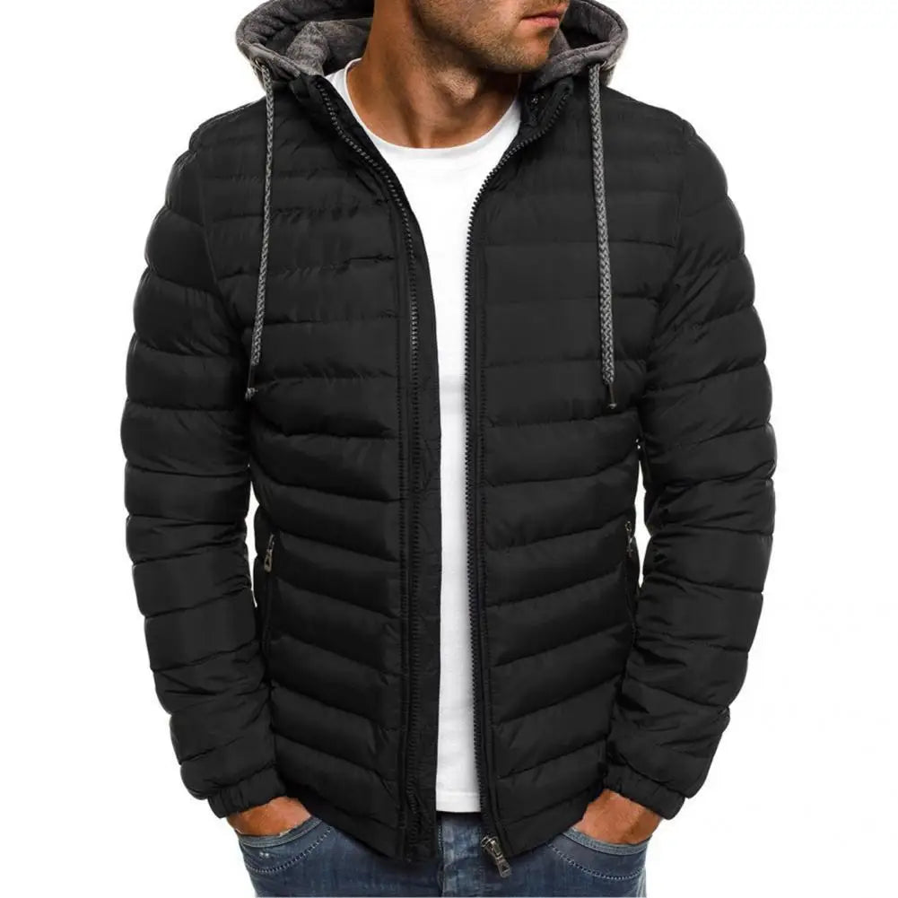 New Oversize Men Warm Jacket