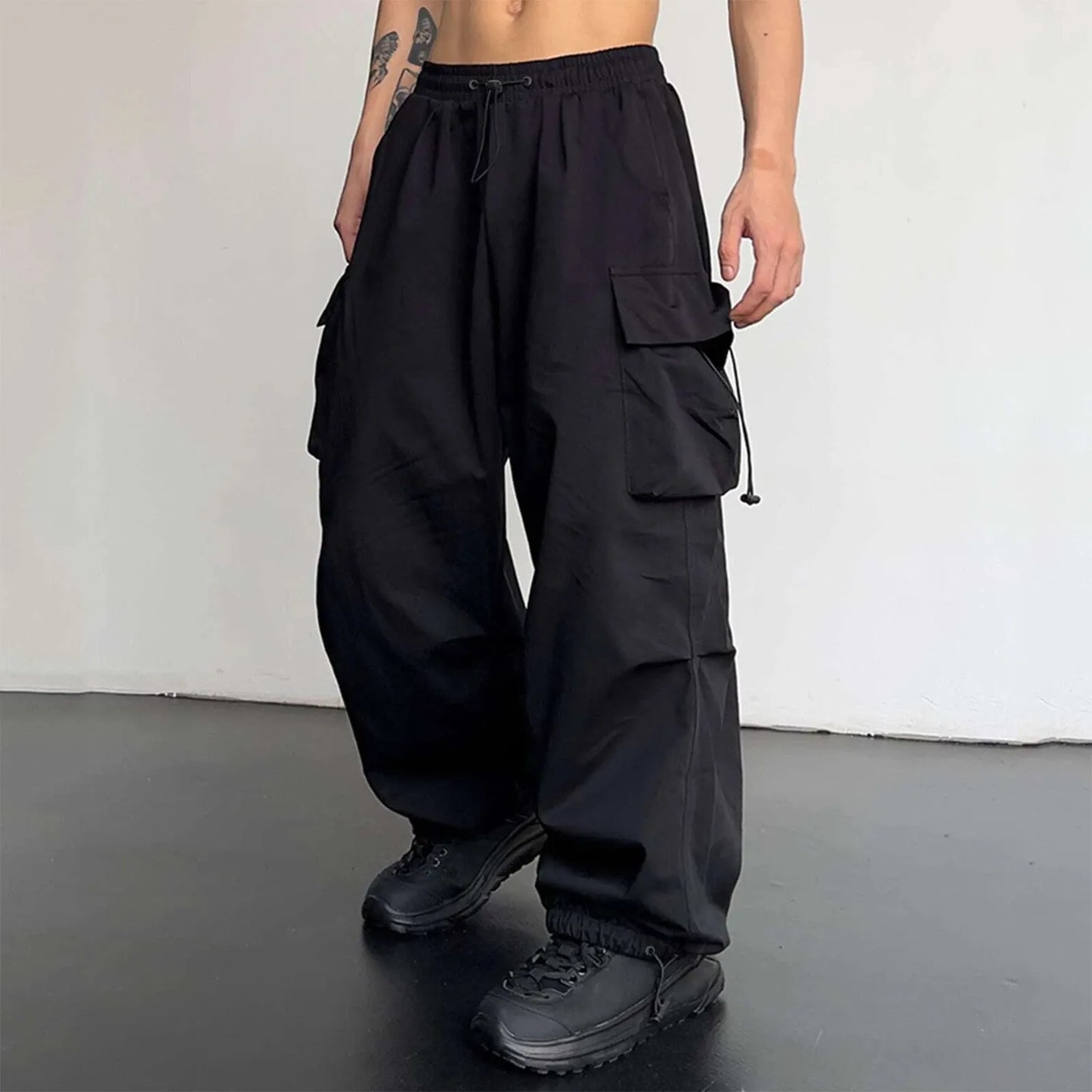 Streetwear Cargo Pants Men Casual