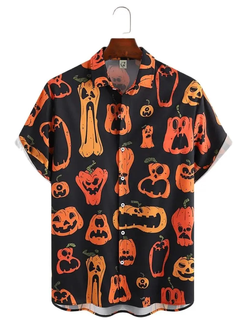 Men's Halloween Beach Shirt