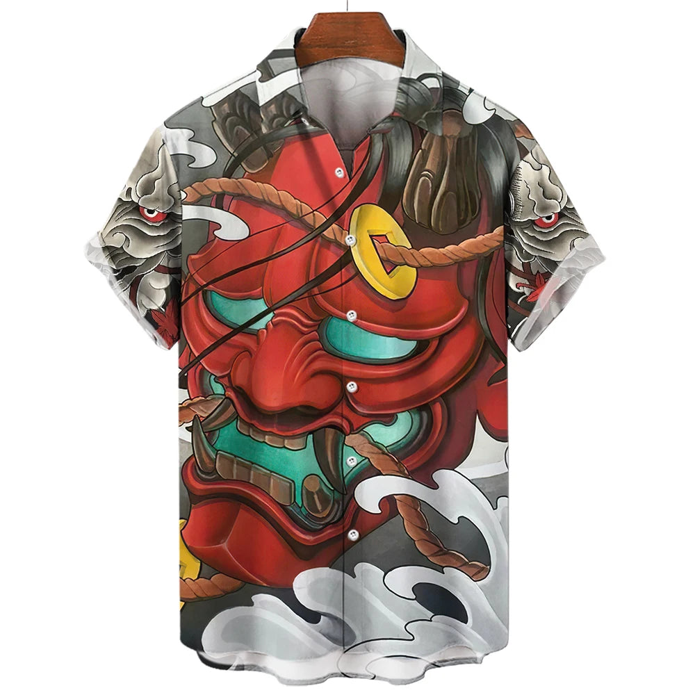 Men's Shirt Hawaiian Casual Shirts