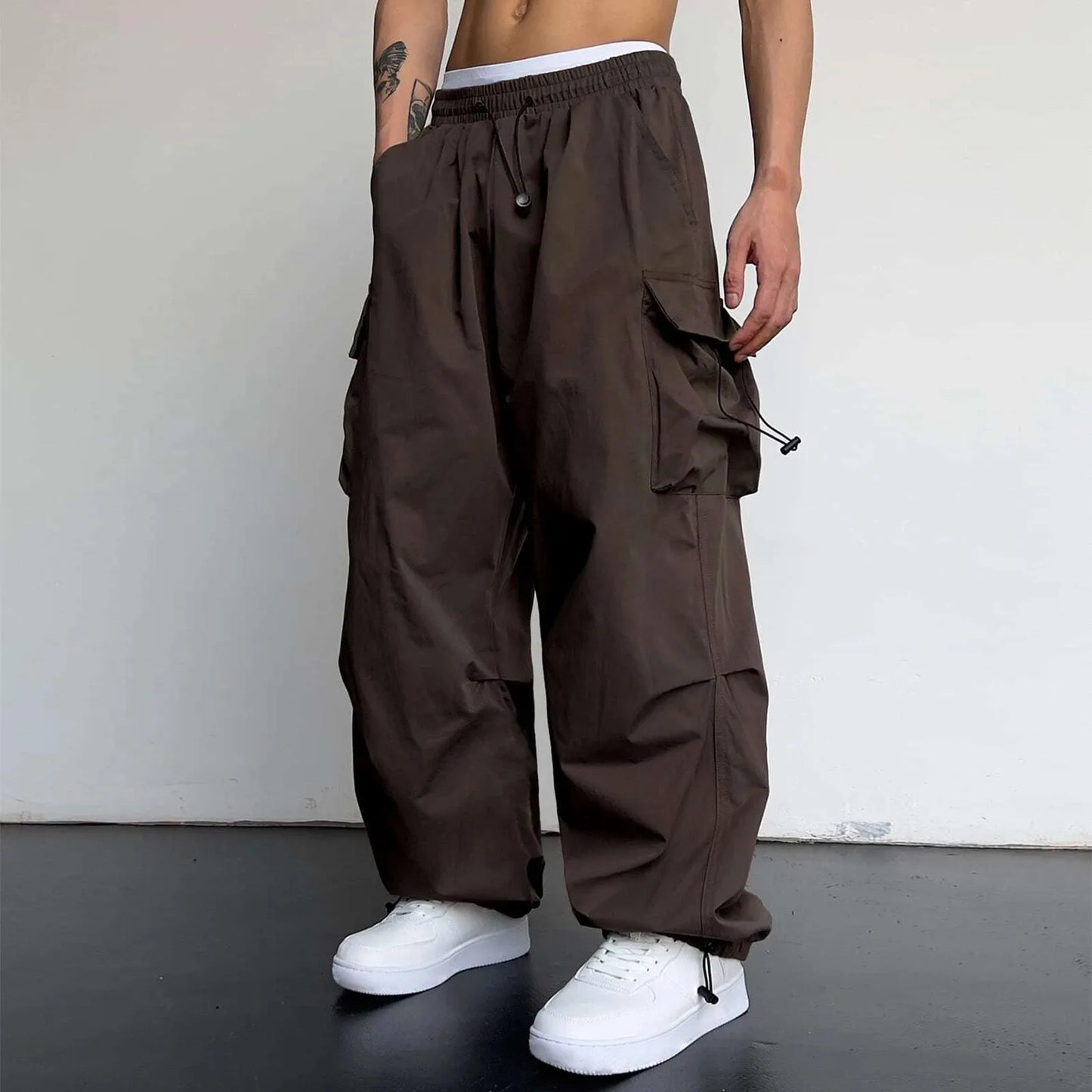 Streetwear Cargo Pants Men Casual