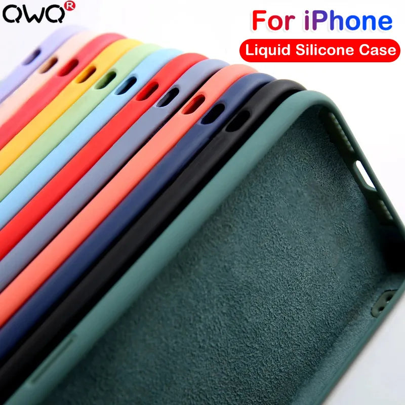 Luxury Silicone Case For iPhones