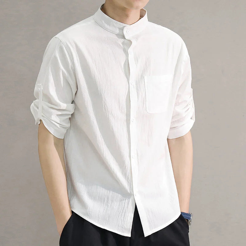 Spring and Summer Fashionable Men's Short-sleeved Shirt