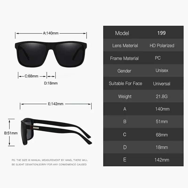 Fashion Vintage Square Sunglasses