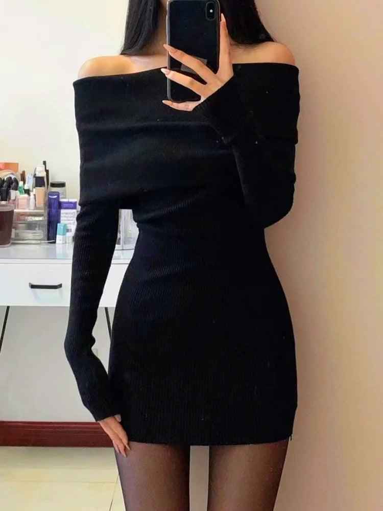 Elegant Long Sleeve Women Autumn/Winter Clothing