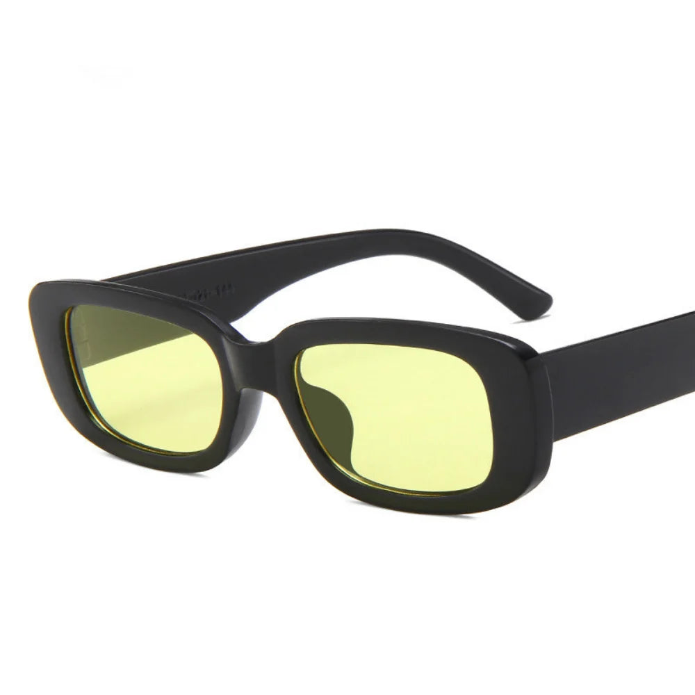 New Small White Oval Sun Glasses