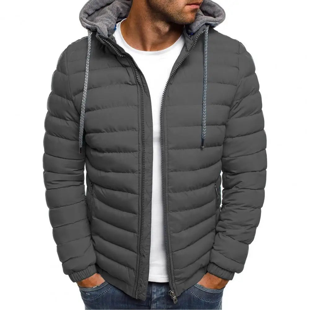 New Oversize Men Warm Jacket