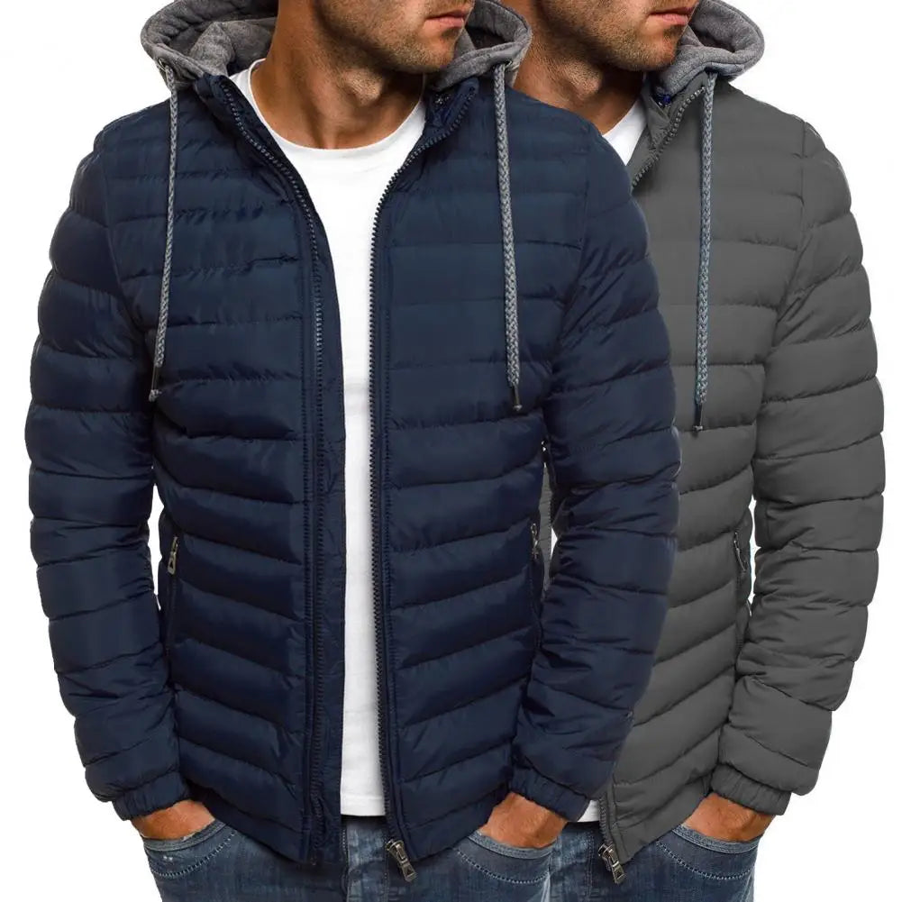 New Oversize Men Warm Jacket