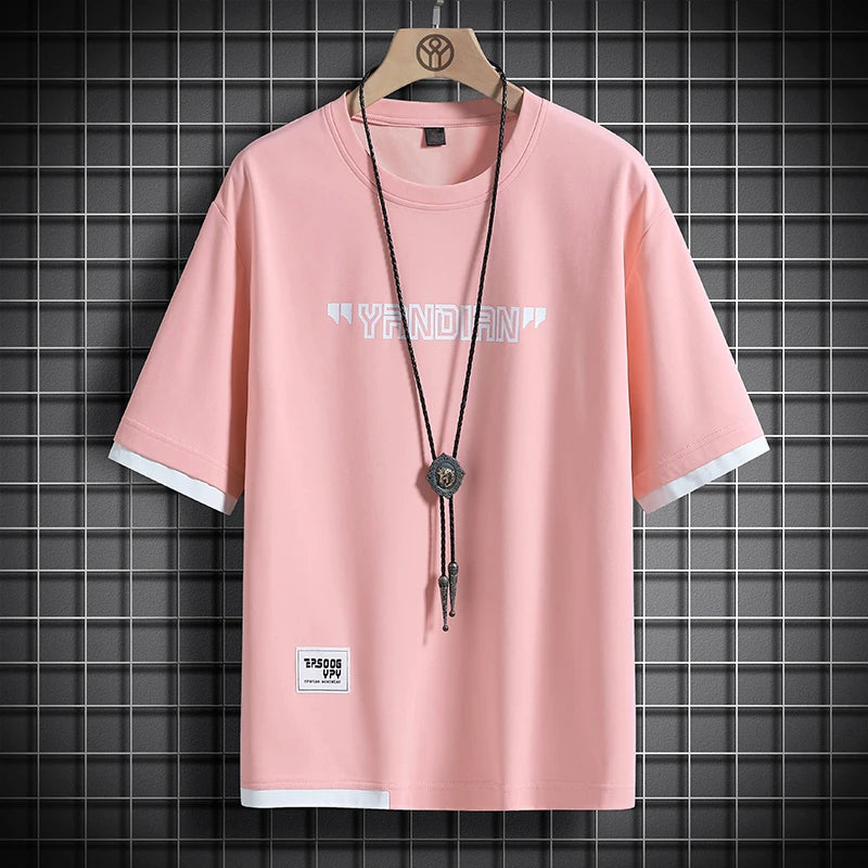 Mens Streetwear T-shirts Casual