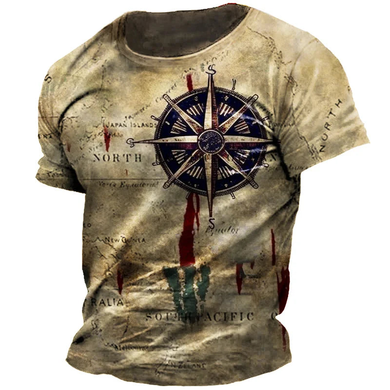 Vintage Men's T-shirt Summer