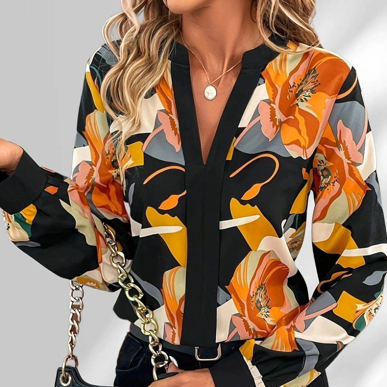 Printed Elegant Shirt For Women