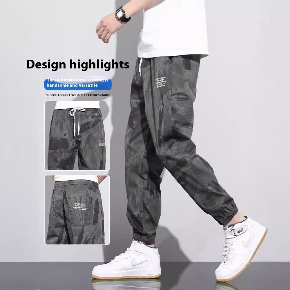 Sports/Casual Cargo Camouflage Pants