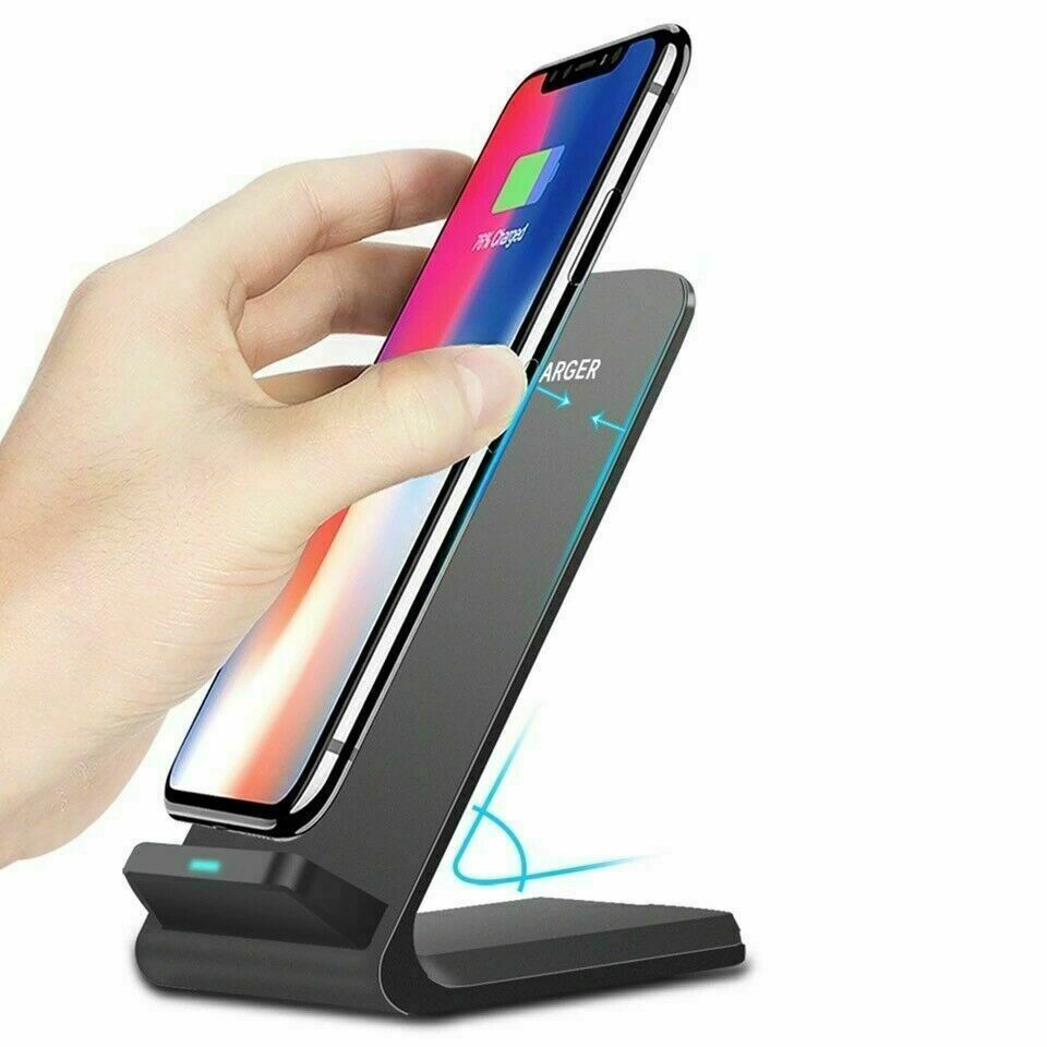 Wireless Charging Dock Charger For IPhone 8 X XS 11 12 13 Pro Max